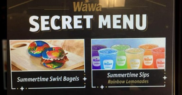 Wawa Secret Menu USA prices